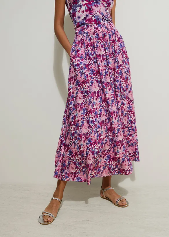 Maxiskj&oslash;rt i 100% viskose, bonprix