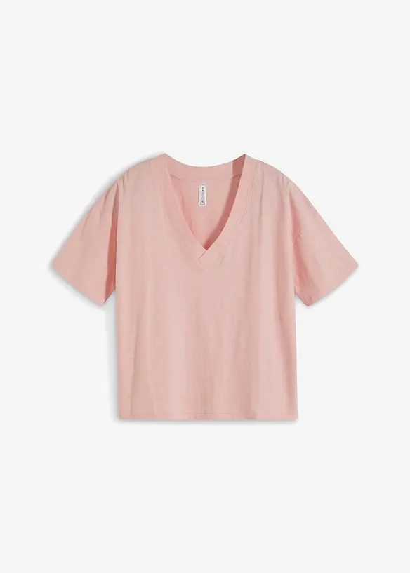 Oversized topp av ren &oslash;kologisk bomull, bonprix