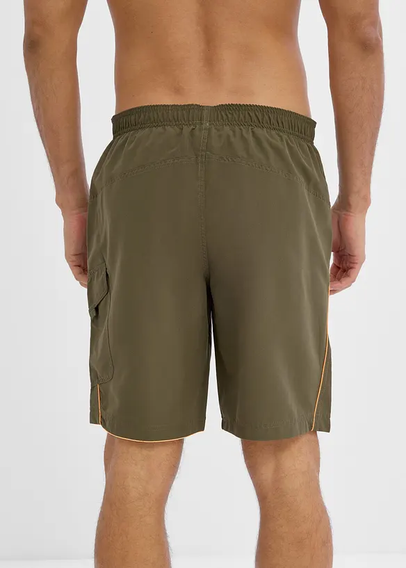 Badeshorts med sidelomme til herre, bonprix