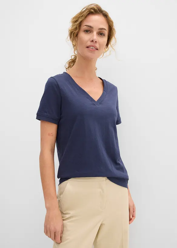 T-skjorte i 100% bomull, bonprix