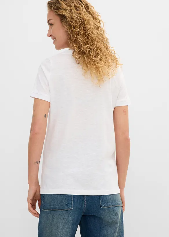 T-skjorte i 100% bomull, bonprix