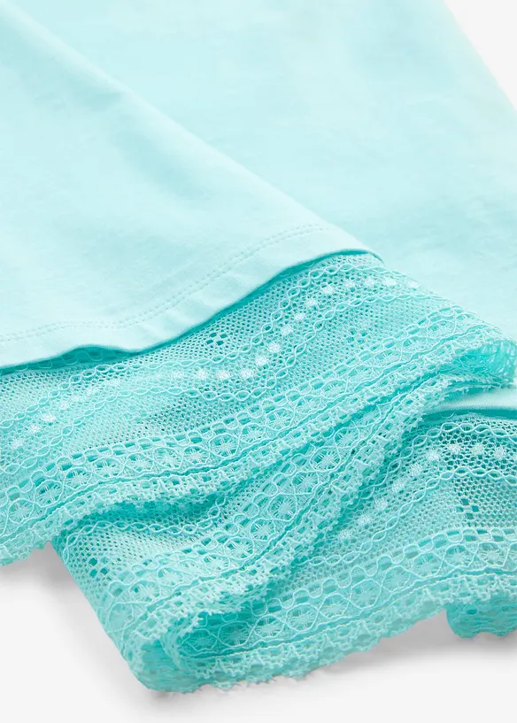 Boxy topp i bomull, bonprix