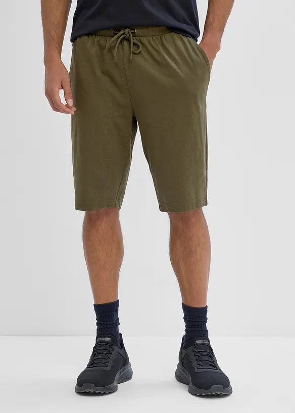 Bermudashorts i lett trikotmateriale (2-pack), bonprix