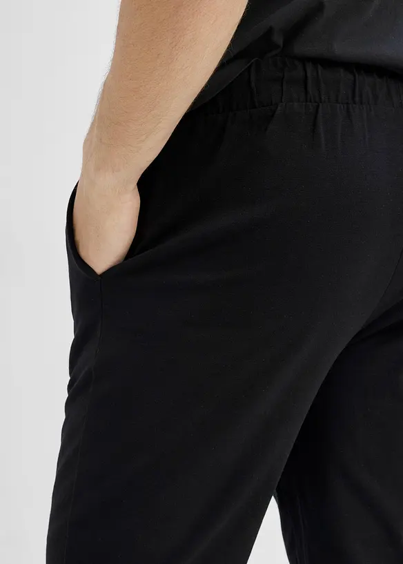 Bermudashorts i lett trikotmateriale (2-pack), bonprix