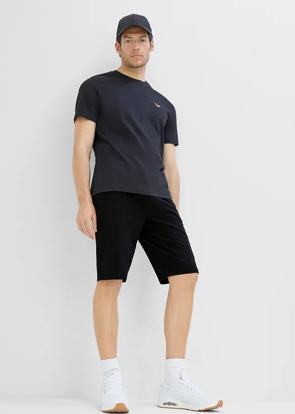 Bermudashorts i lett trikotmateriale (2-pack), bonprix