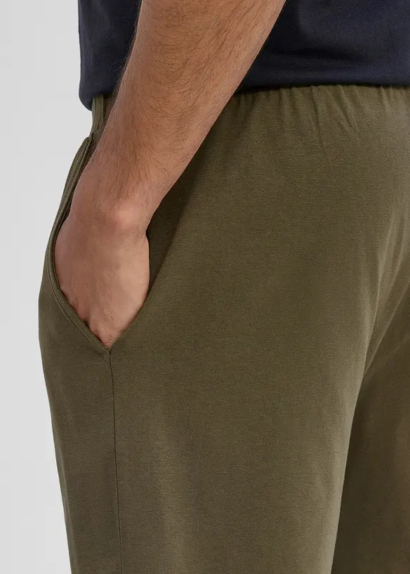 Bermudashorts i lett trikotmateriale (2-pack), bonprix