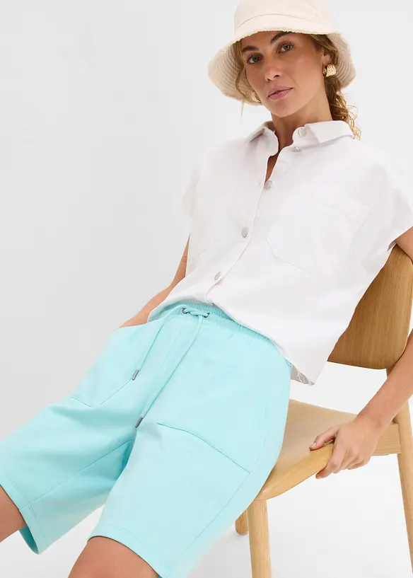 Sweatshorts med lommer, bonprix