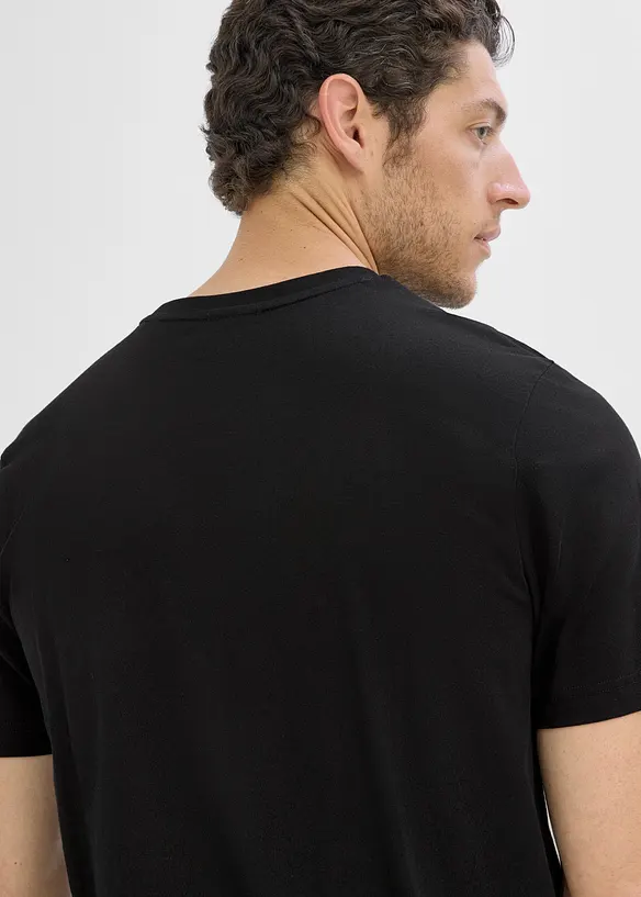 T-skjorte i 100% &oslash;kologisk bomull (2-pack), bonprix