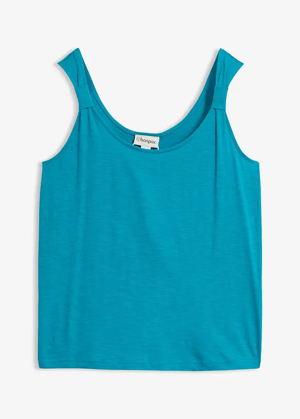 Singlet i 100% &oslash;kologisk bomull, bonprix