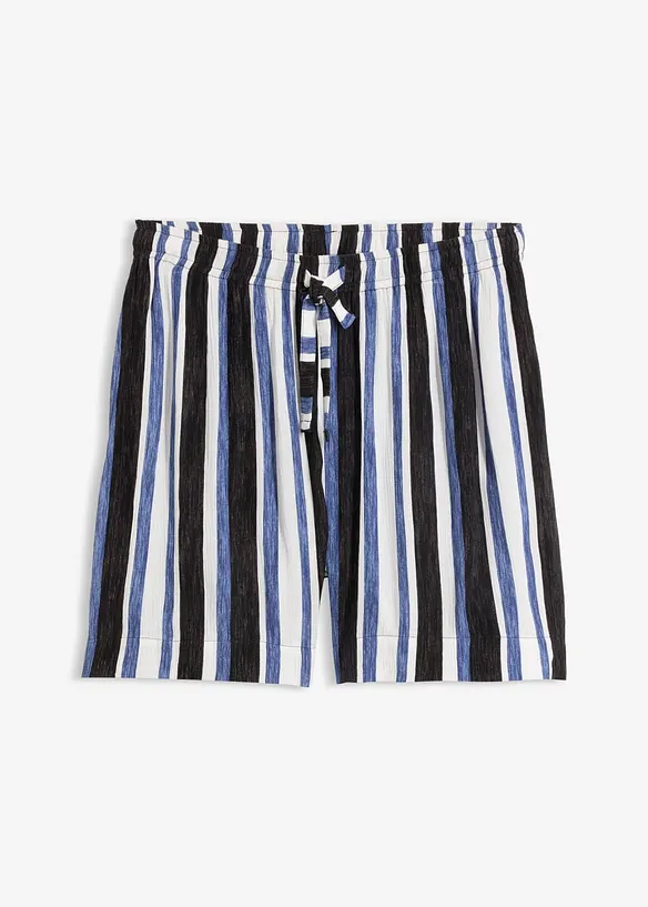 Pull on-shorts i lett viskose, bonprix