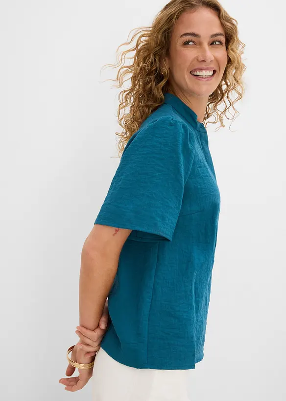 Bluse i viskoseblanding, bonprix