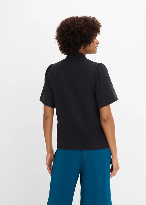 Bluse i viskoseblanding, bonprix