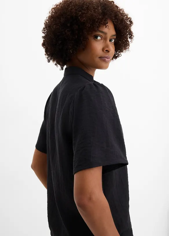 Bluse i viskoseblanding, bonprix