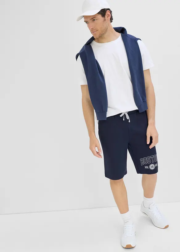 Sweat bermudashorts, Regular fit, bonprix