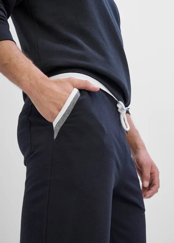 Sweat bermudashorts i 100% bomull, bonprix