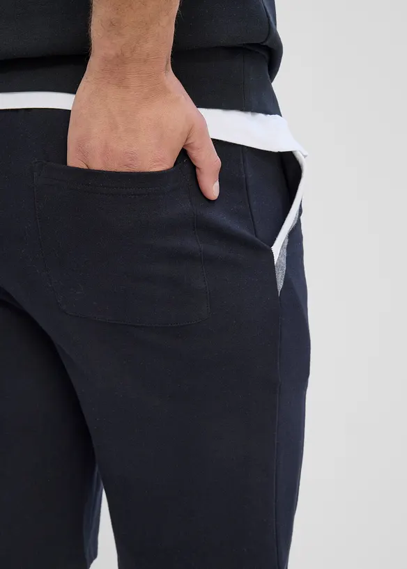 Sweat bermudashorts i 100% bomull, bonprix