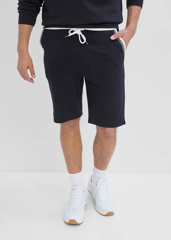 Sweat bermudashorts i 100% bomull, bonprix