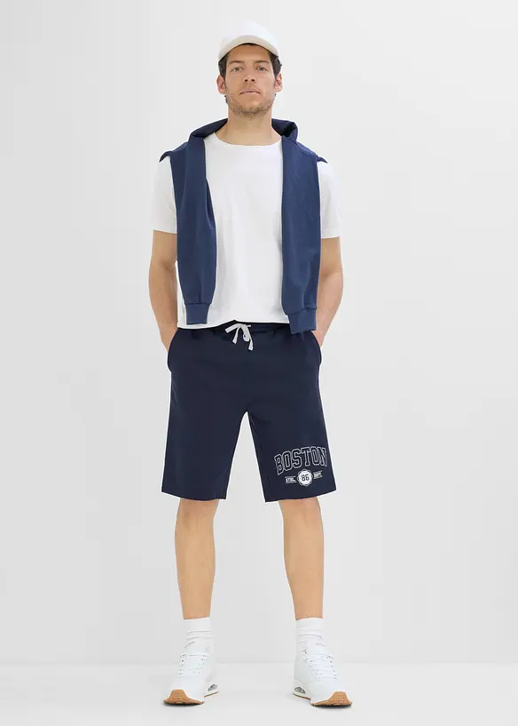 Sweat bermudashorts, Regular fit, bonprix