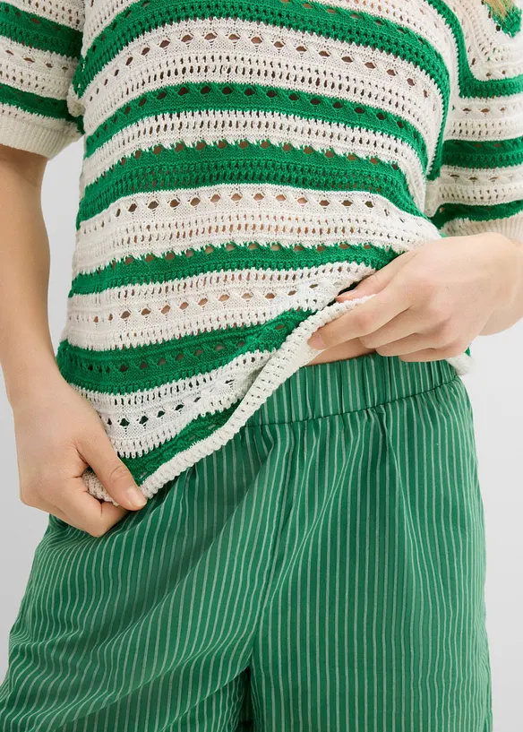 Vid, strikket topp, bonprix