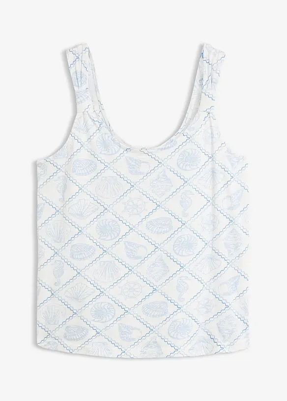 Singlet i 100% &oslash;kologisk bomull, bonprix