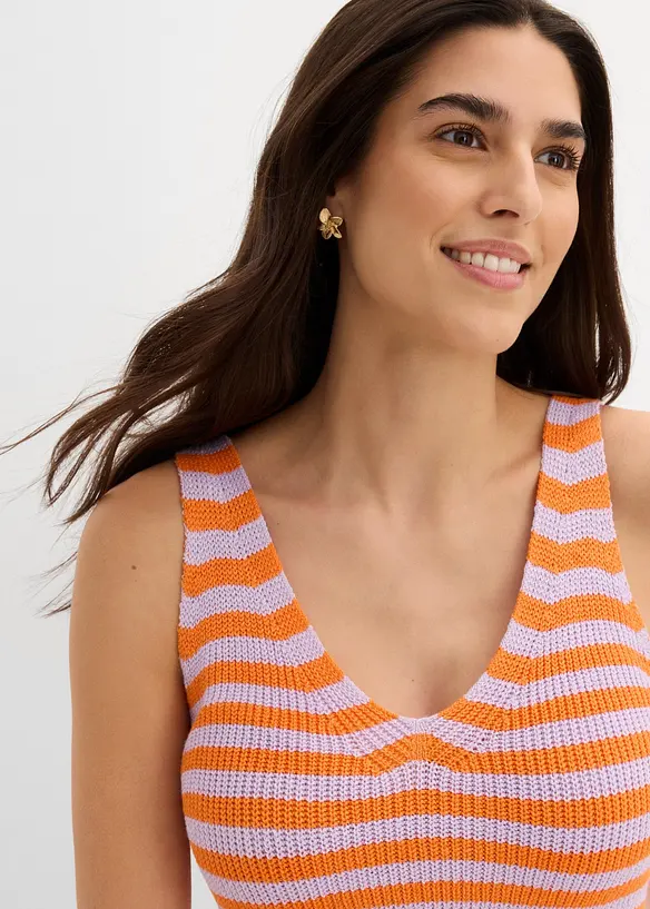 Strikket singlet, bonprix