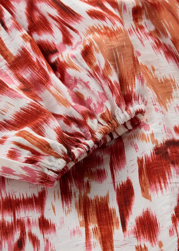 Bluse i lett viskosemiks, bonprix
