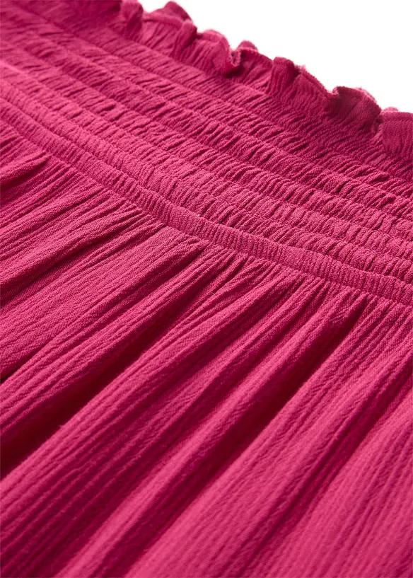 Culotte i strukturert viskose, bonprix