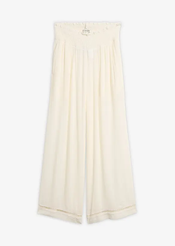Culotte i strukturert viskose, bonprix