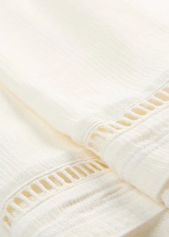 Culotte i strukturert viskose, bonprix