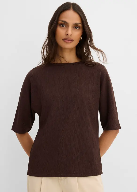Topp i strukturert materiale, bonprix