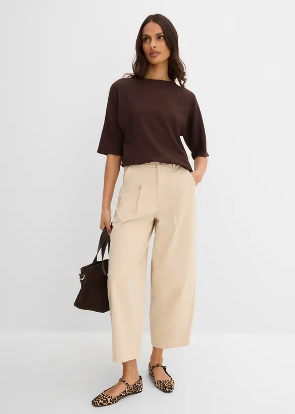 Topp i strukturert materiale, bonprix