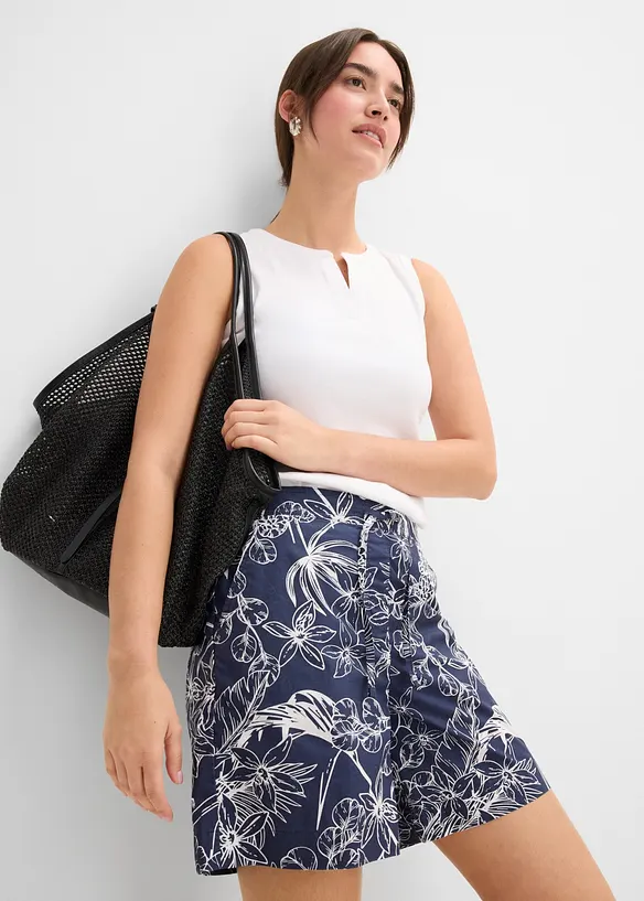 Shorts i 100% bomull, bonprix