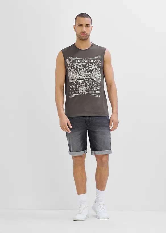 Singlet i 100% &oslash;kologisk bomull (2-pack), bonprix