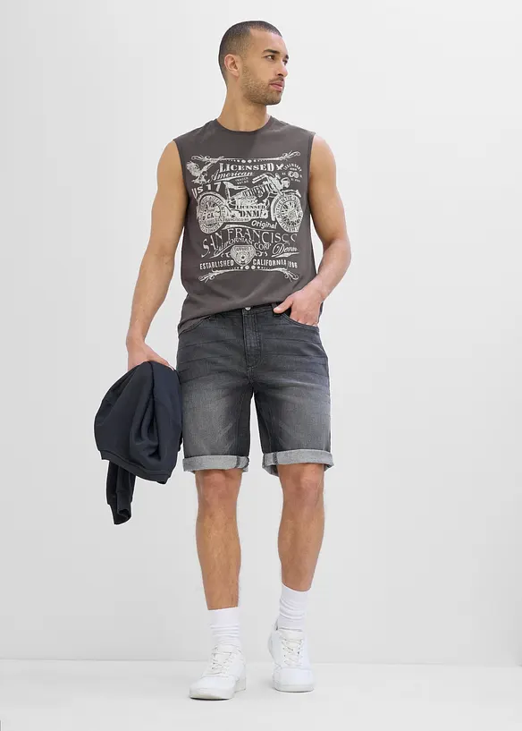 Singlet i 100% &oslash;kologisk bomull (2-pack), bonprix
