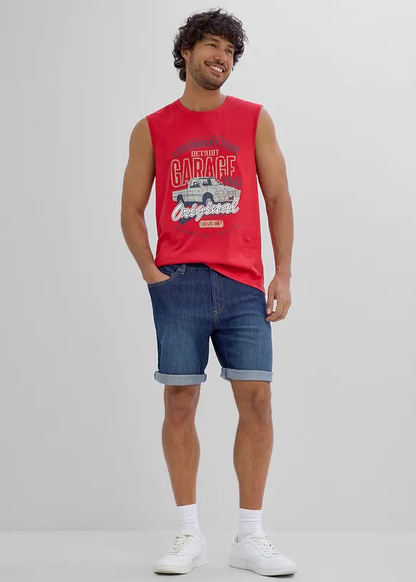 Singlet i 100% &oslash;kologisk bomull (3-pack), bonprix
