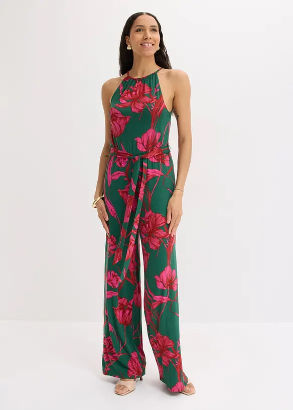 Jersey jumpsuit i myk viskosemiks, bonprix