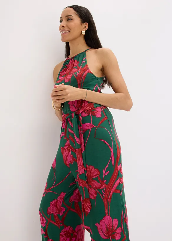Jersey jumpsuit i myk viskosemiks, bonprix