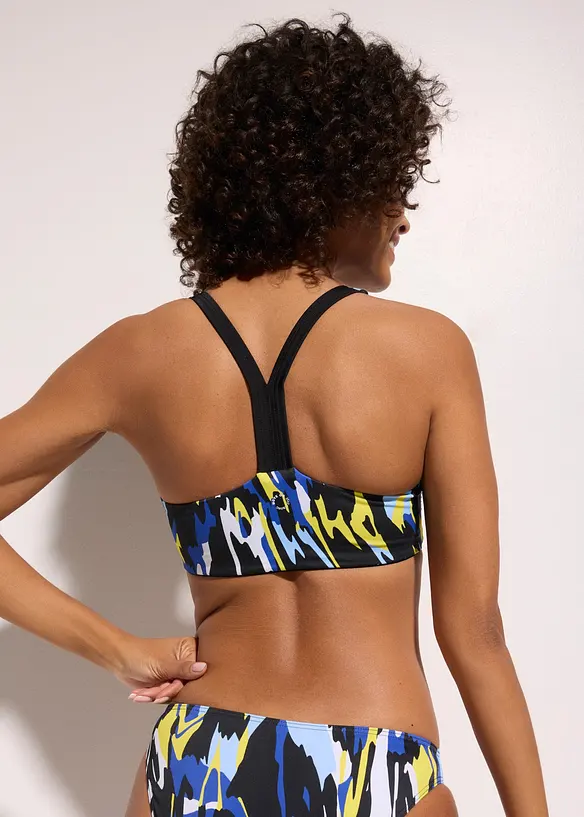 Bustier-bikinioverdel til trening av hurtigt&oslash;rkende materiale, bonprix