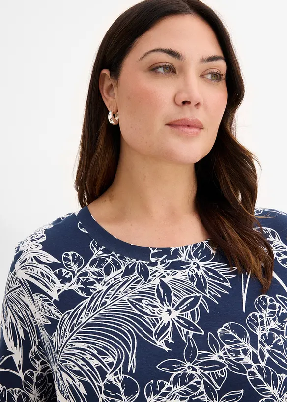 Jerseykjole med stikklommer, bonprix