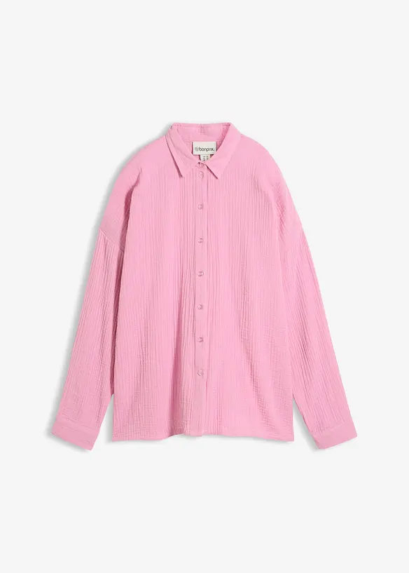Vid bluse i used look, bonprix