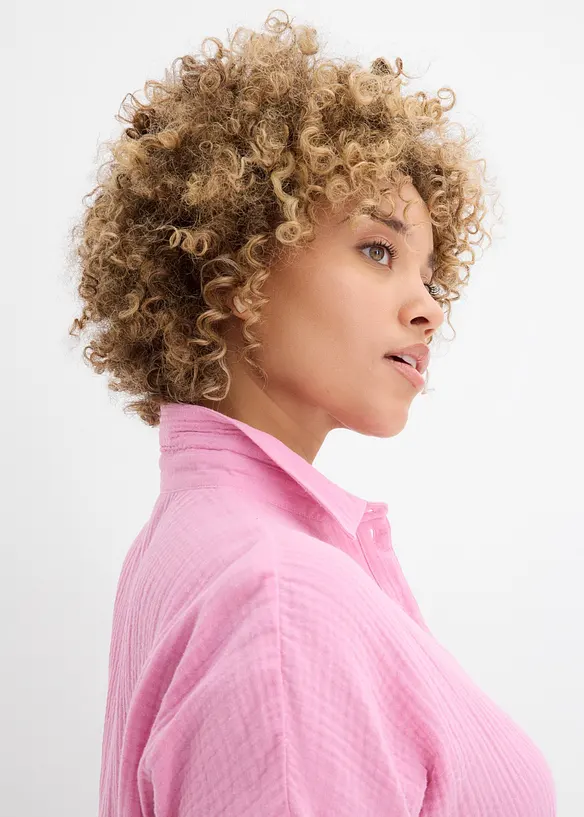 Vid bluse i used look, bonprix