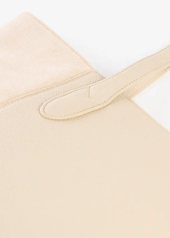 Stor shopper i materialmiks, bonprix