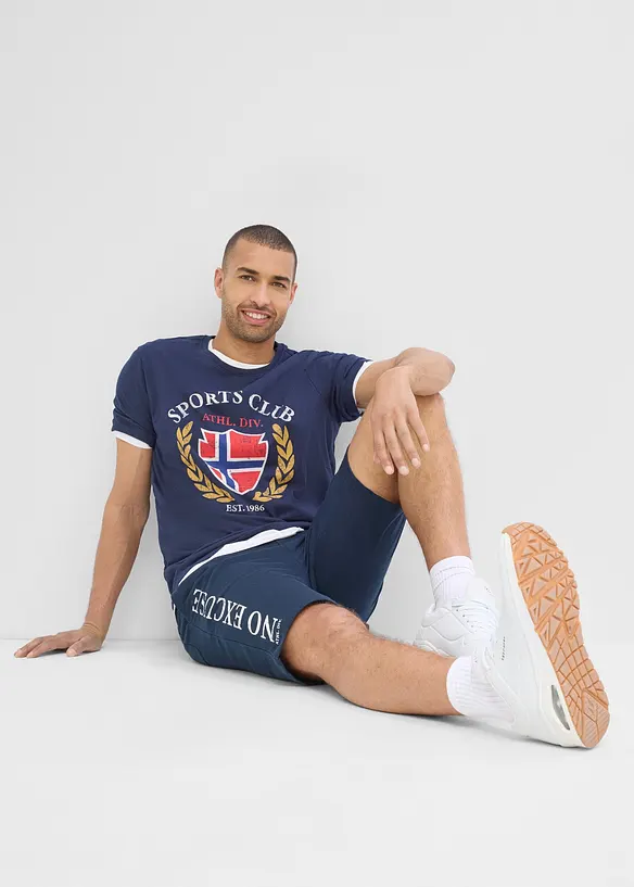 Sweatshorts i 100% &oslash;kologisk bomull, bonprix