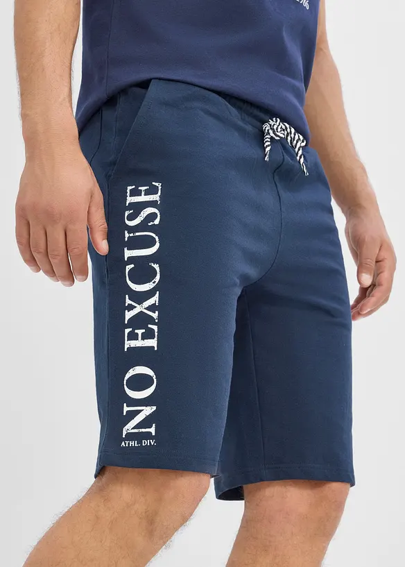 Sweatshorts i 100% &oslash;kologisk bomull, bonprix
