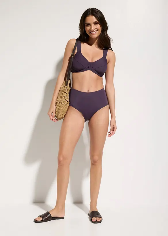 Minimizer-bikinitopp med brede stropper, bonprix