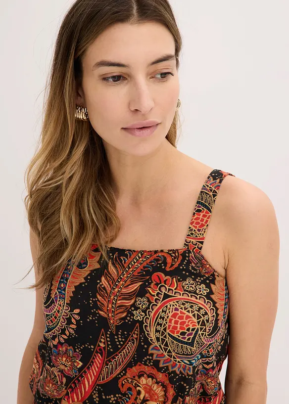 Jersey jumpsuit i myk viskosemiks, bonprix