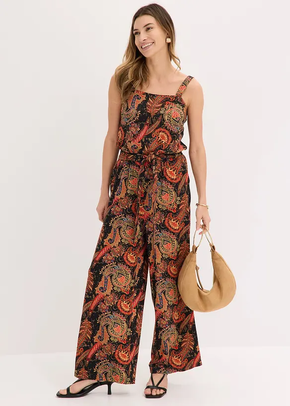 Jersey jumpsuit i myk viskosemiks, bonprix