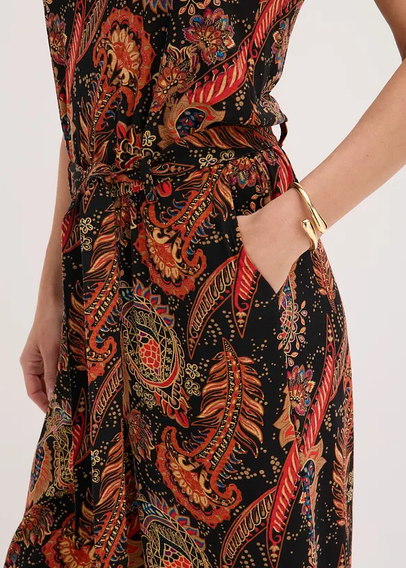 Jersey jumpsuit i myk viskosemiks, bonprix
