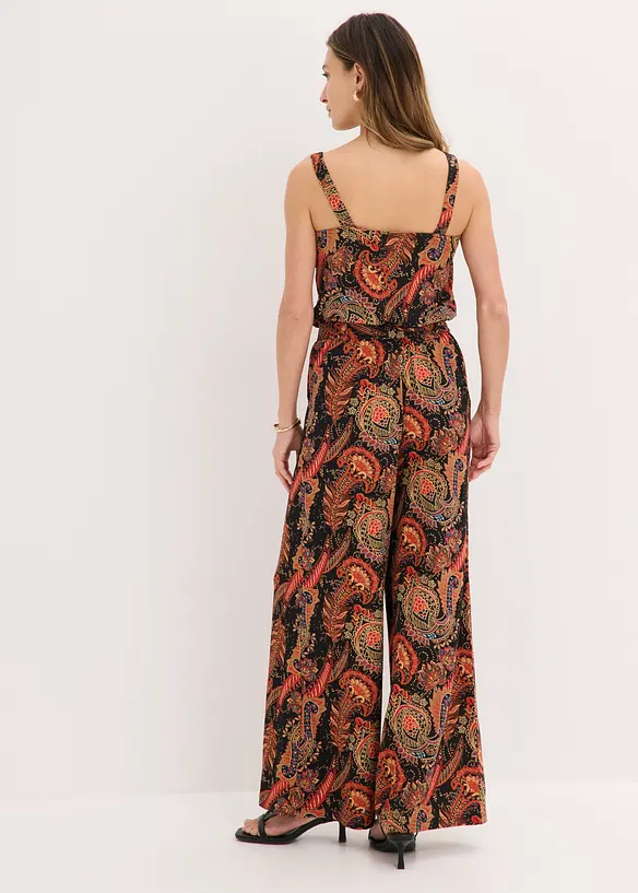 Jersey jumpsuit i myk viskosemiks, bonprix