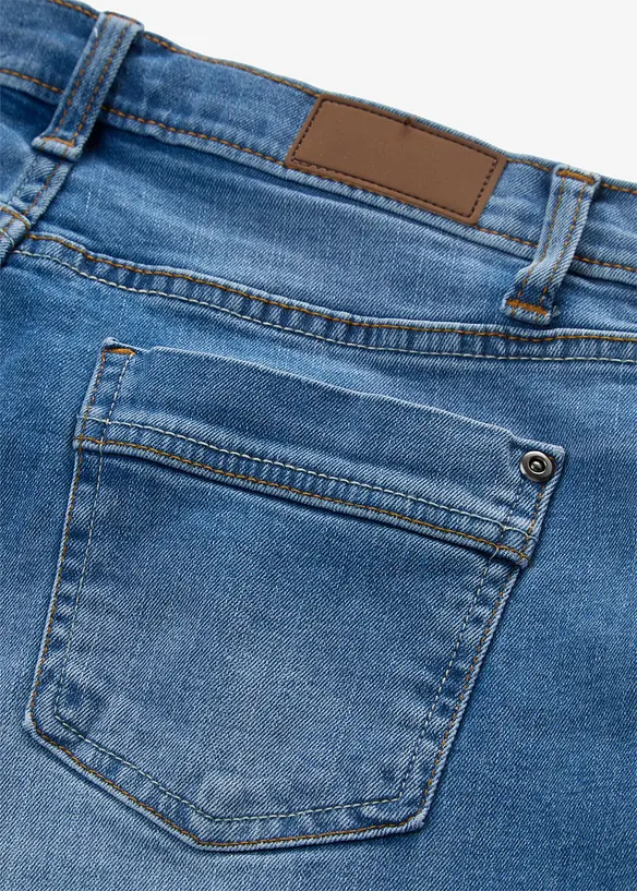 Straight-jeans Mid Waist, Stretch, bonprix
